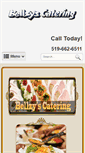 Mobile Screenshot of bellzyscatering.com